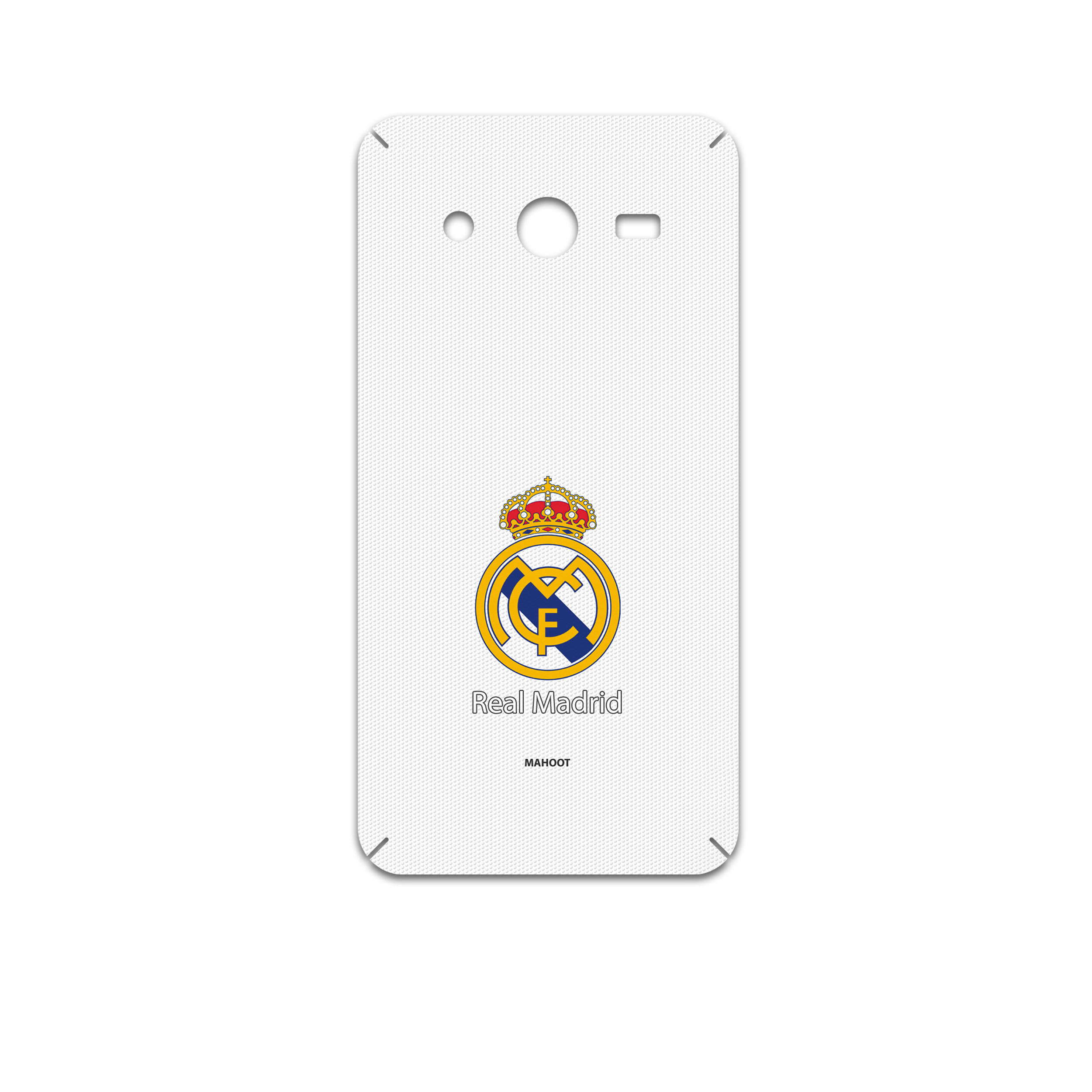 برچسب پوششی ماهوت مدل REAL-MADRID-1-FC مناسب برای گوشی موبایل سامسونگ Galaxy Core 2