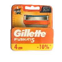 تیغ یدک ژیلت مدل 5 Fusion بسته 4 عددی