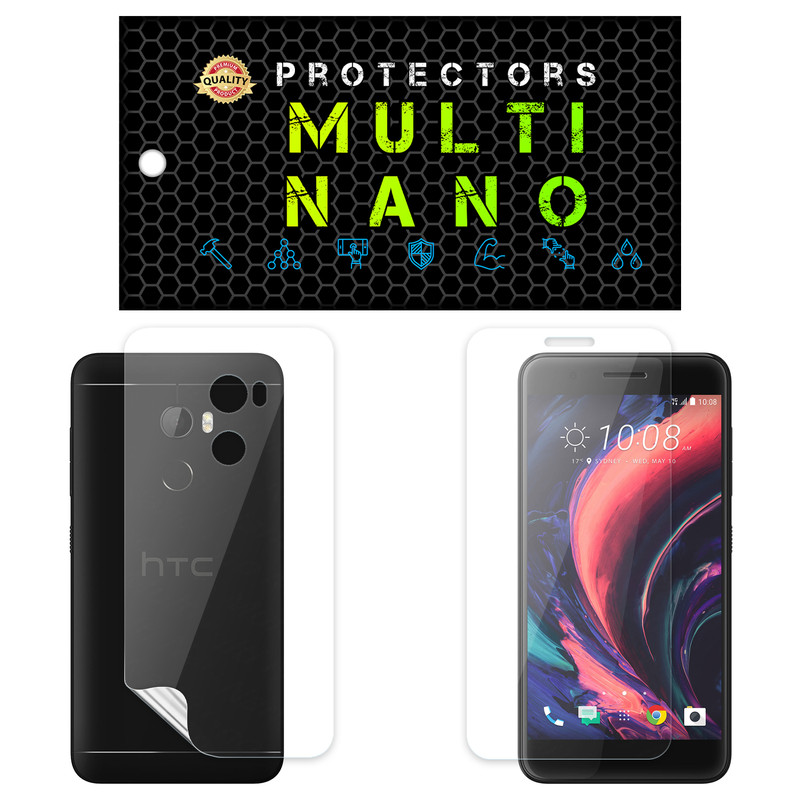 محافظ صفحه نمایش مولتی نانو مدل X-SFT مناسب برای گوشی موبایل اچ تی سی One X10 به همراه محافظ پشت | کالا برتری