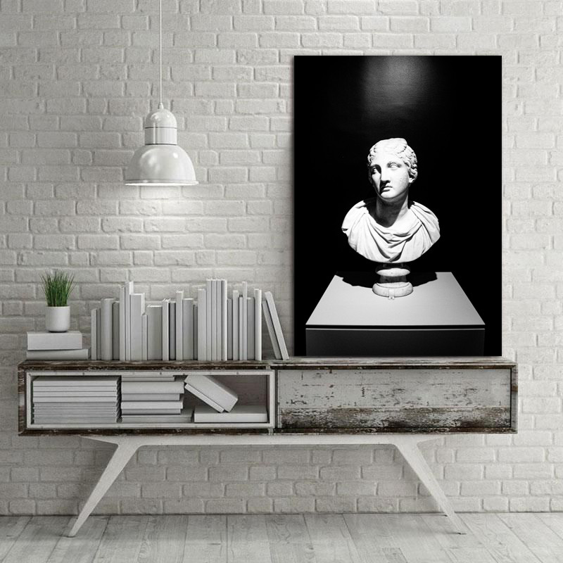 تابلو شاسی طرح مجسمه کد 356 | دنیای قاب