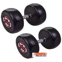 دمبل گرد رکورد 22 و نیم کیلوگرم