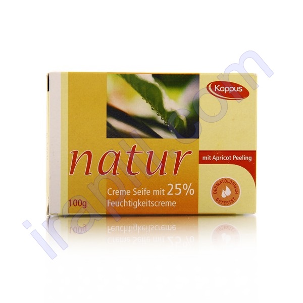 صابون گیاهی با رایحه زردآلو کاپوس 100 گرم