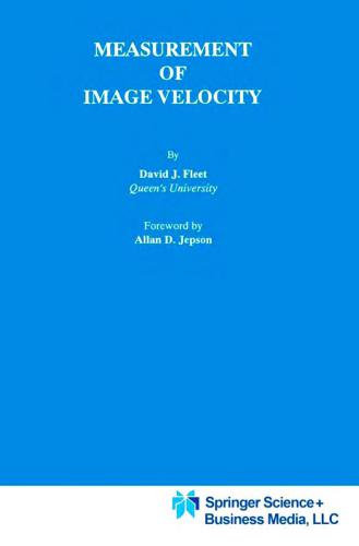خرید و دانلود نسخه کامل کتاب Measurement of Image Velocity