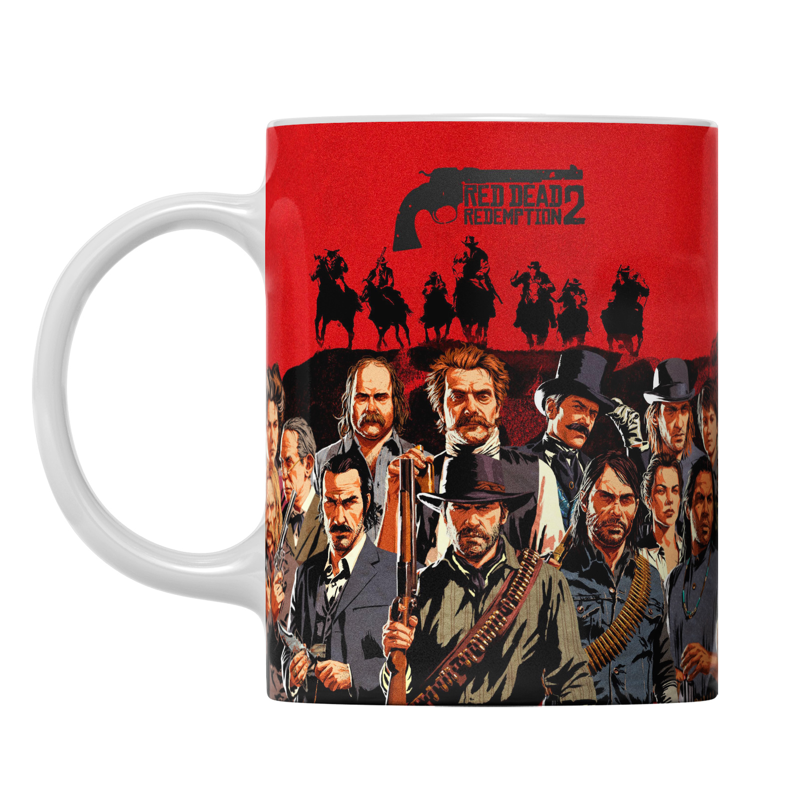 ماگ طرح بازی RED DEAD 2 کد ۱۰۹