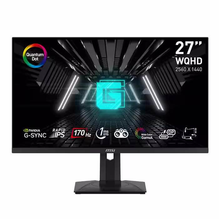 مانیتور گیمینگ MSI مدل G274QPF WQHD IPS LED 27 اینچ