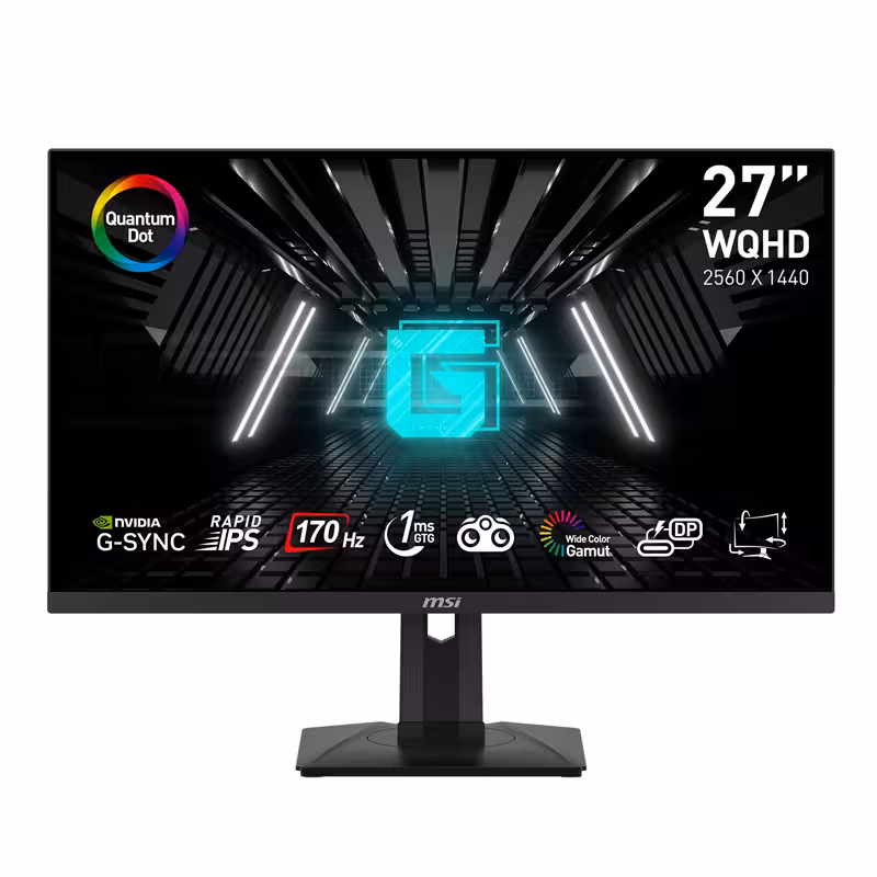 مانیتور گیمینگ MSI مدل G274QPF WQHD IPS LED 27 اینچ
