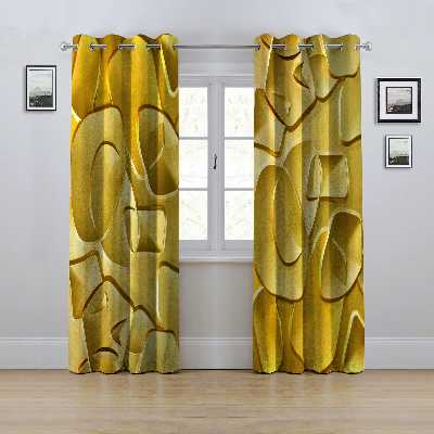 پرده مدل پانچی طرح سه بعدی سایز 280x145 سانتی متر