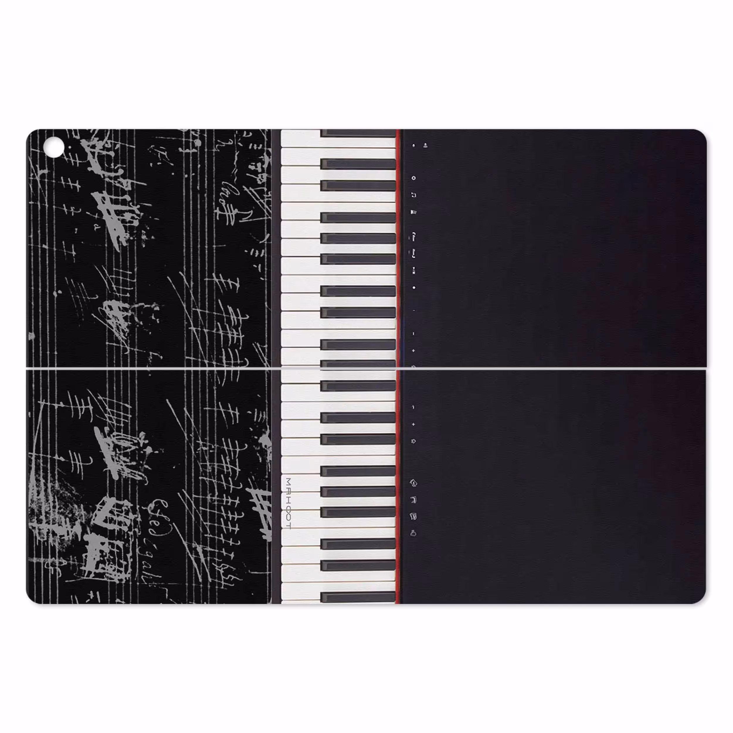 برچسب پوششی ماهوت مدل Piano-Instrument مناسب برای تبلت ایسوس Transformer 3 Pro 2016