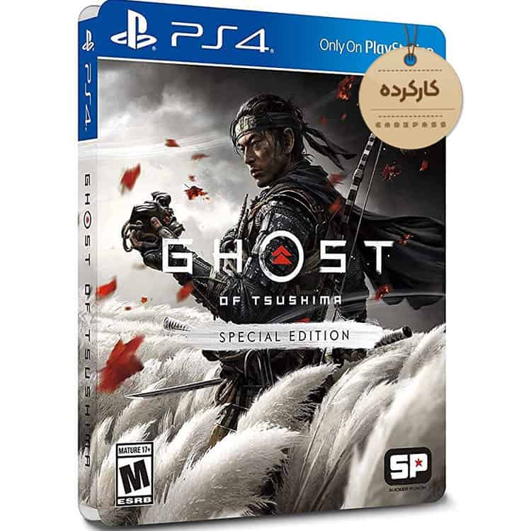 دیسک بازی Ghost of Tsushima Special Edition کارکرده – مخصوص PS4