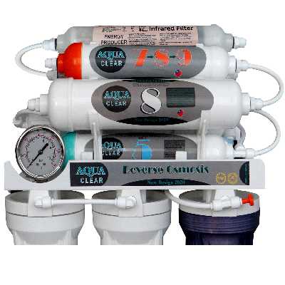 دستگاه تصفیه کننده آب آکوآ کلیر مدل NEW DESIGN2020 - ASF10 به همراه فیلتر مجموعه 3 عددی