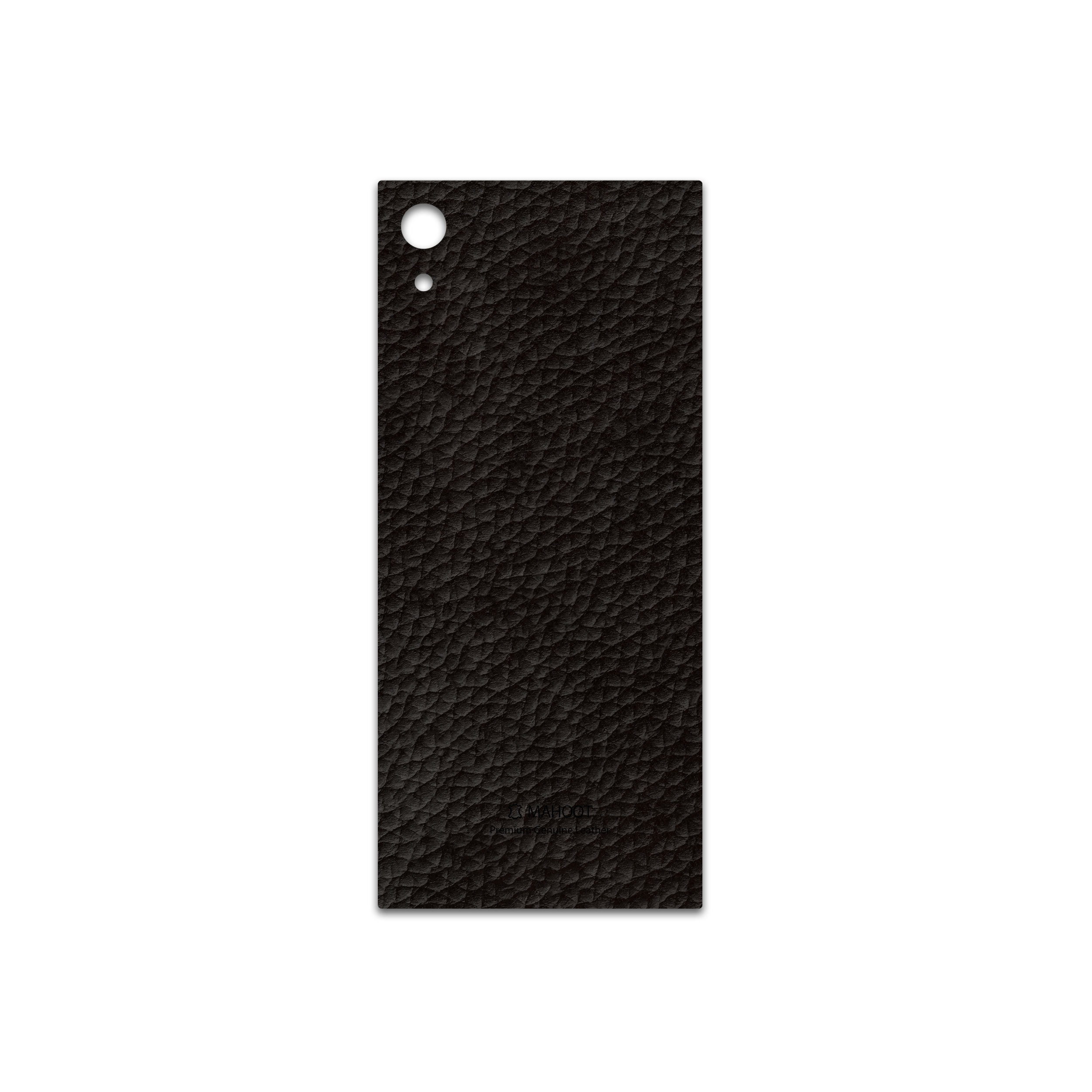 برچسب پوششی ماهوت مدل Dark-Brown-Leather مناسب برای گوشی موبایل سونی Xperia XA1