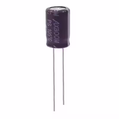 خازن الکترولیت 3 3 میکروفاراد 450 ولت آکسبوم مدل TEC 330450 بسته 4 عددی