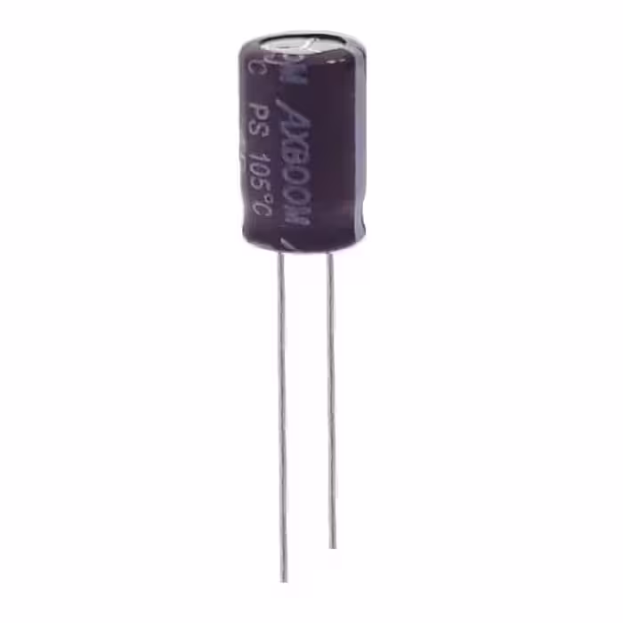 خازن الکترولیت 3 3 میکروفاراد 450 ولت آکسبوم مدل TEC 330450 بسته 4 عددی