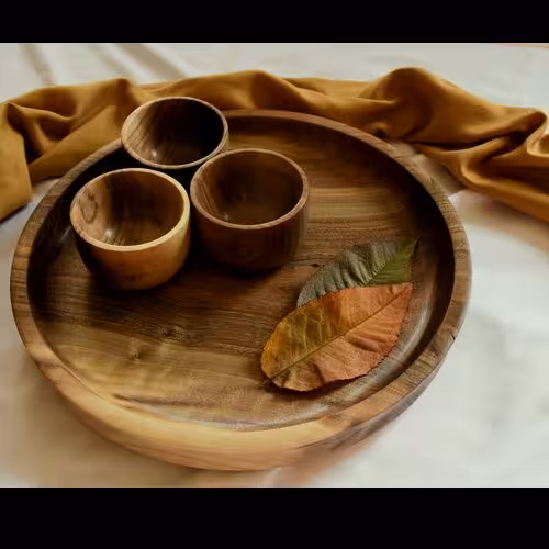 پیاله چوبی