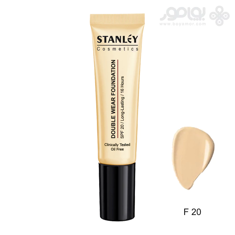 کرم پودر استنلی مدل DOUBLE WEAR شماره F20 حجم 35 میل