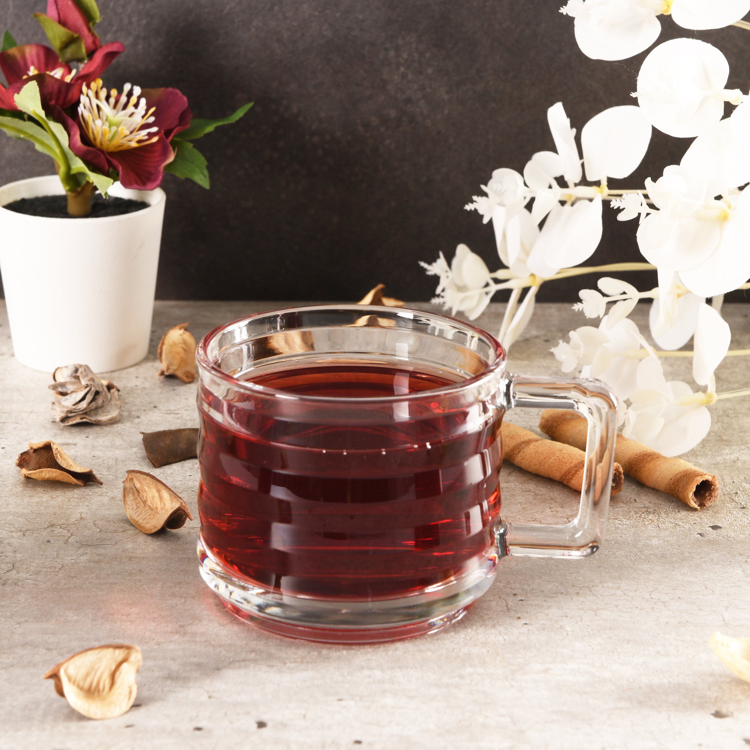 استکان دسته دار پاشاباغچه ترکیه بسته 6 عددی