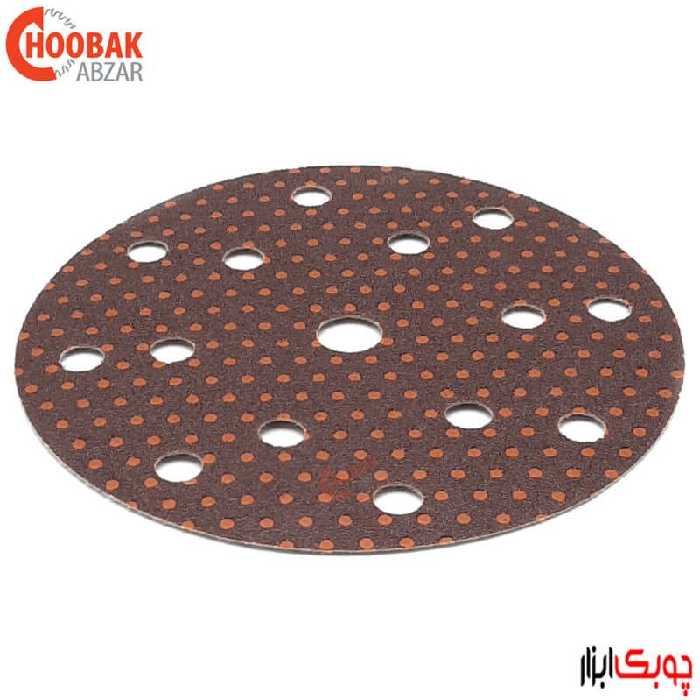 سنباده حرفه ای-سنباده پشت کرکی P100 قطر 15 سانتیمتر MIRKA فنلاند-سمباده لرزان