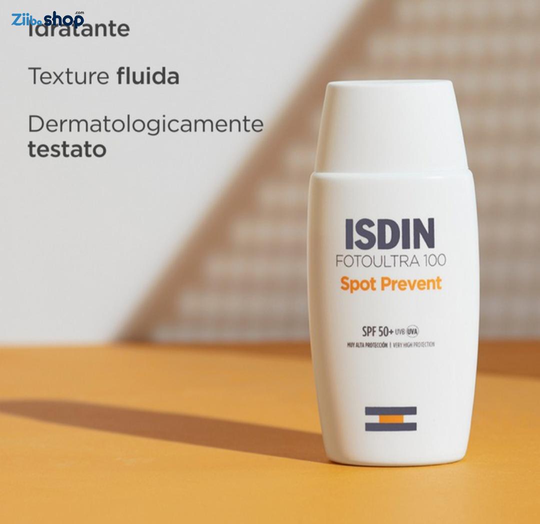 فلویید ضدآفتاب ضد لک ایزدین بیرنگ oto Ultra Spot Prevent Fusion Fluid SPF100  50 ml