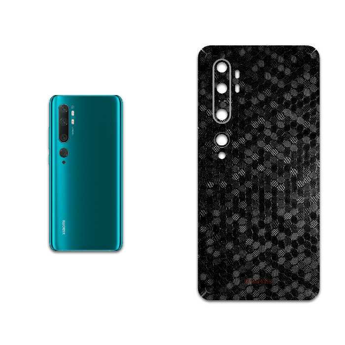 برچسب پوششی ماهوت مدل Honey-Comb-Circle مناسب برای گوشی موبایل شیائومی Mi Note 10