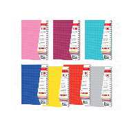 دفتر رحلی 100 برگ عرش مدل جلد طلقی کد 54