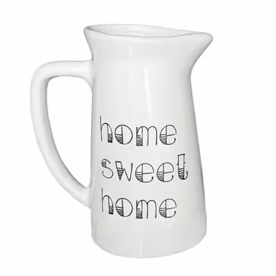 گلدان دکوری مدل home sweet2