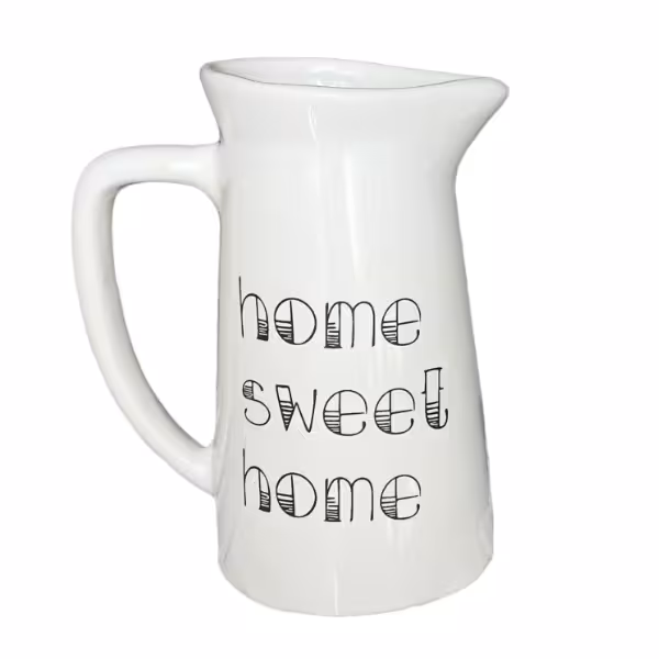 گلدان دکوری مدل home sweet2