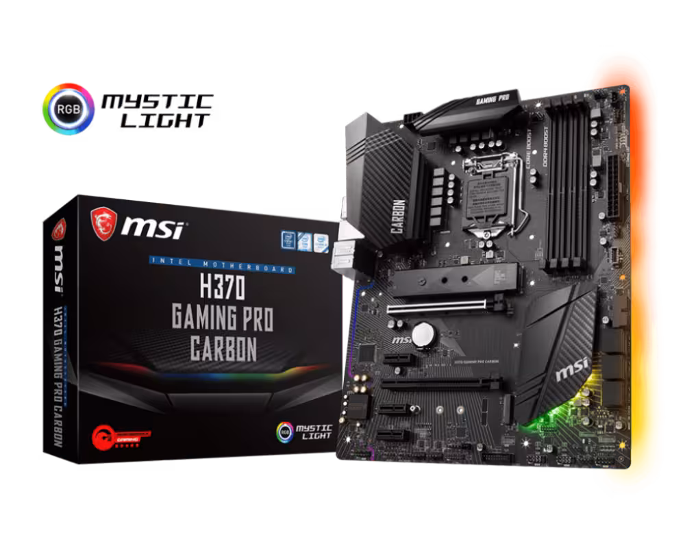 مادربورد ام اس آی H370 GAMING PRO CARBON