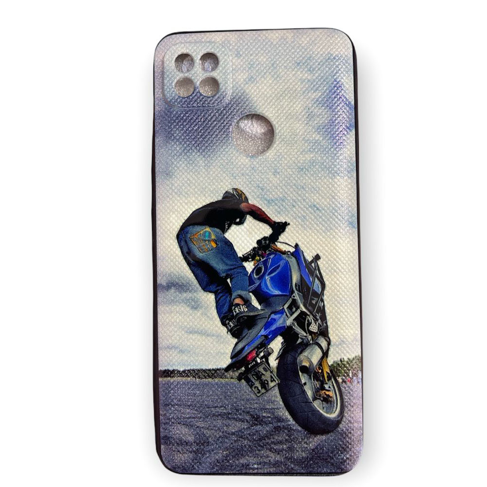 کاور طرح موتور سوار مناسب برای گوشی موبایل شیائومی Redmi 9C