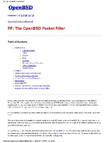 خرید و دانلود نسخه کامل کتاب openbsd pf firewall guide