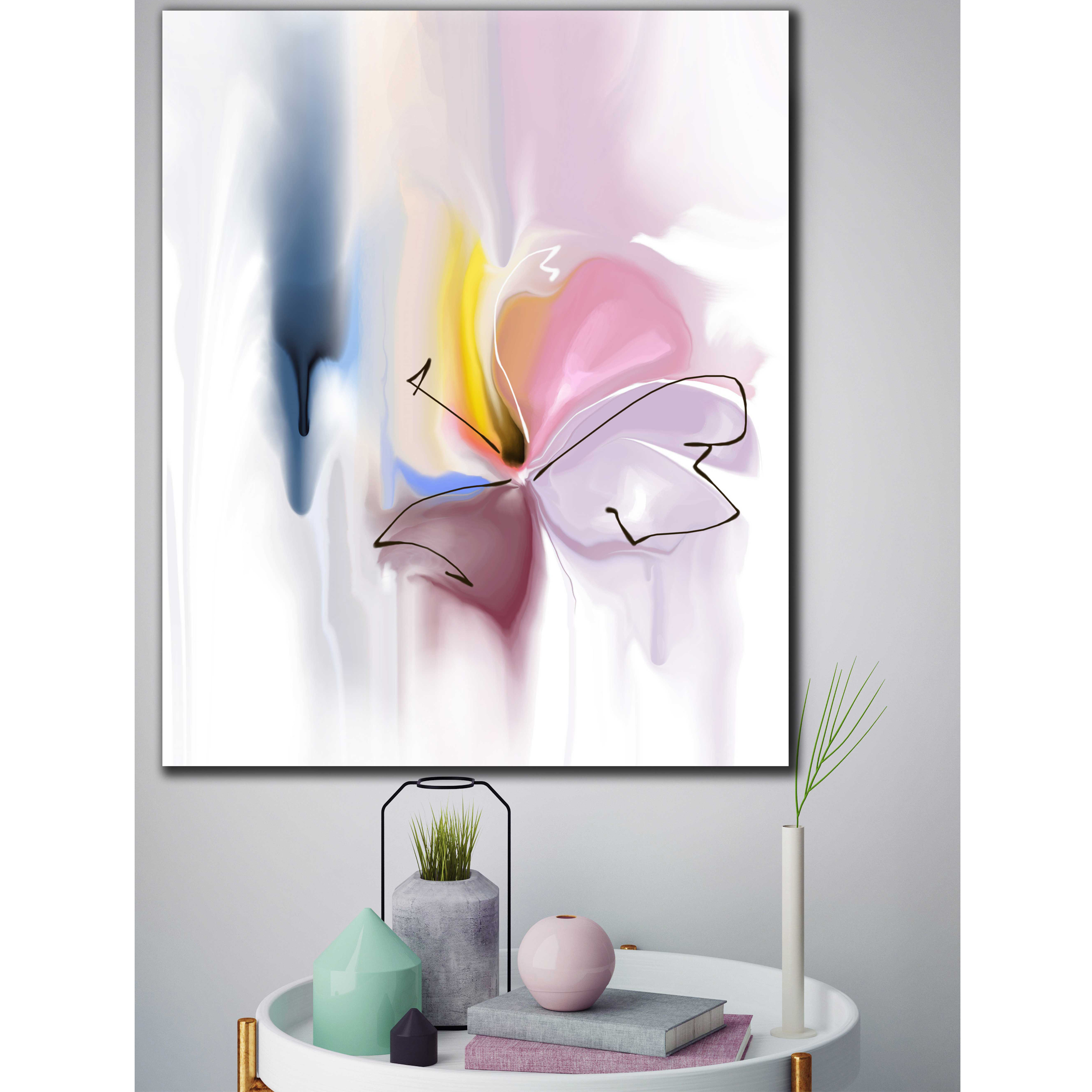 تابلو بوم طرح گل مدل SG-86750