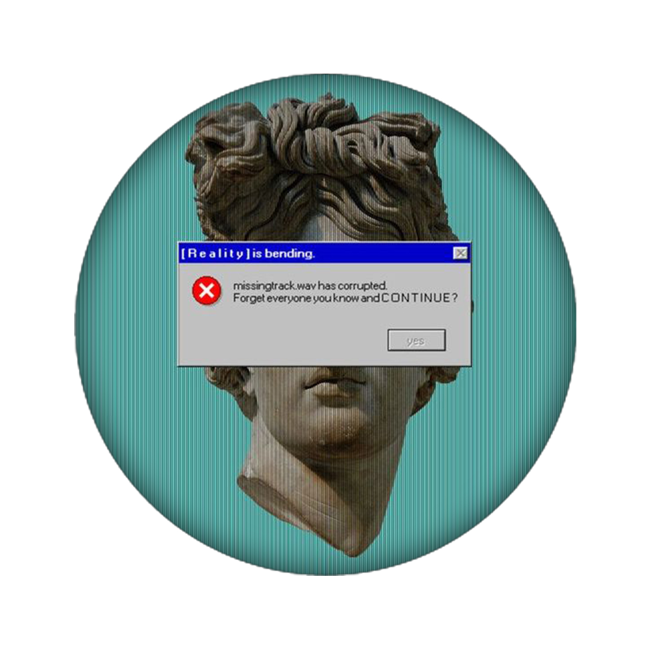 استیکر تزئینی موبایل مدل ویندوز کد 2223