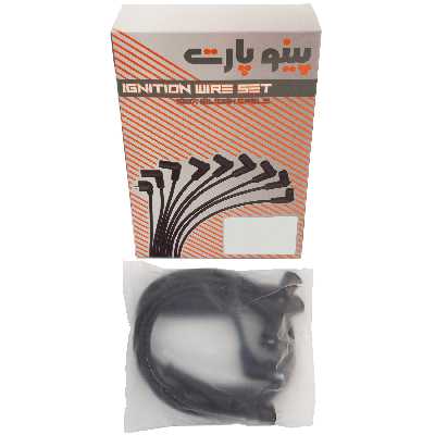 وایر شمع خودرو پینو پارت مدل PW-PK مناسب برای پیکان کاربراتوری بسته 5 عددی