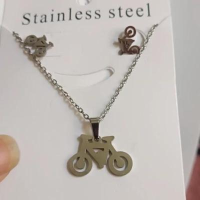 نیمست استیل کیفیت عالی طرح دوچرخه