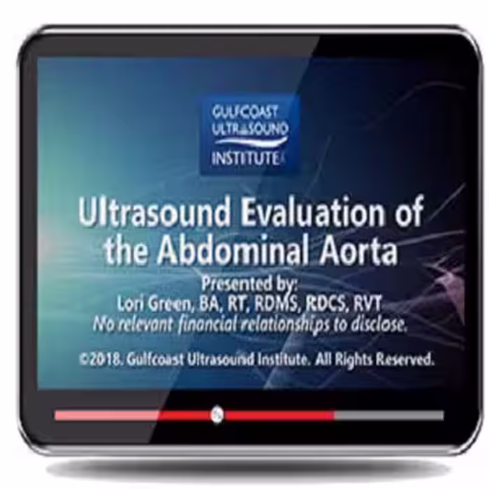 Gulfcoast Ultrasound Evaluation of the Abdominal Aorta at 15€ - کتاب پزشکی بهار