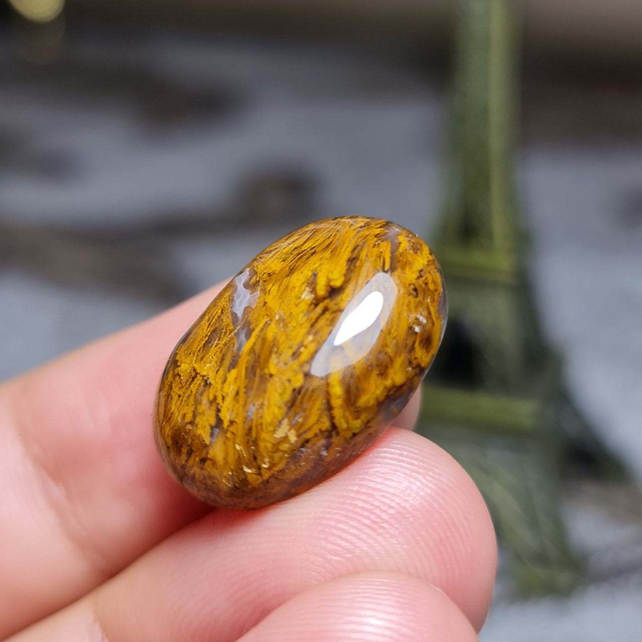  نگین فوق العاده زیبای سنگ صد درصد طبیعی عقیق شجر پاییزی اصل معدنی
کد 24655
