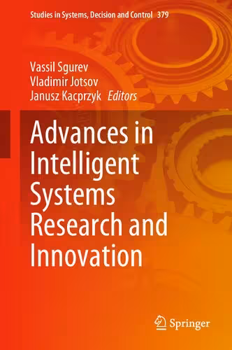 خرید و دانلود نسخه کامل کتاب Advances in Intelligent Systems Research and Innovation