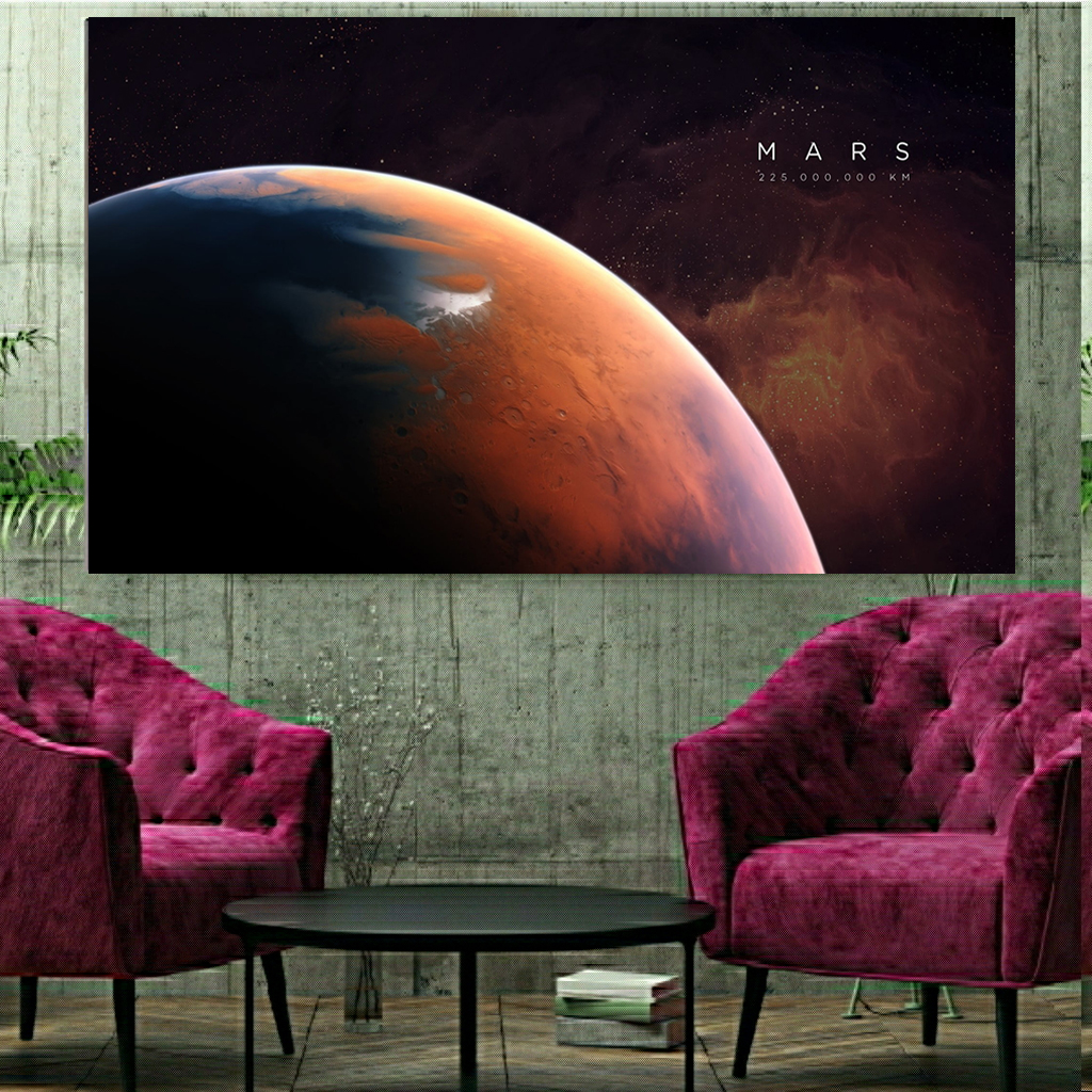  تابلو شاسی طرح کهکشان کد BL453