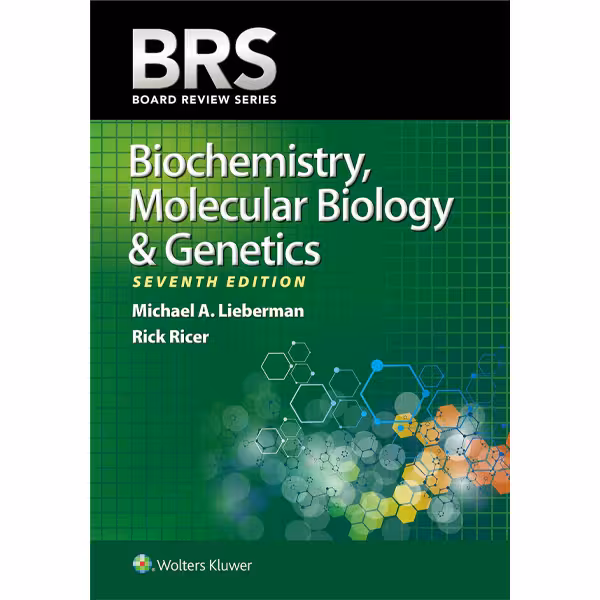 کتاب BRS Biochemistry,Molecular Biology and Genetics اثر Michael Lieberman انتشارات لیپین کات