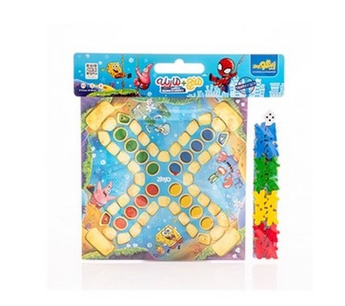 بازی فکری منچ   مارپله (زینگو) - کتاب‌فروشی کوچه کتاب