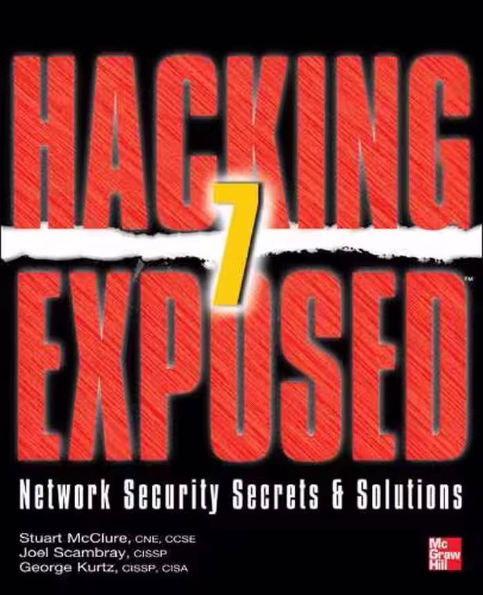 خرید و دانلود نسخه کامل کتاب Hacking Exposed 7: Network Security Secrets &amp; Solutions