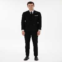 کت و شلوار مردانه مشکی پیرکاردین - فروشگاه لباس شهرمون