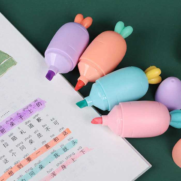 ماژیک علامت گذار مدل پاستلی طرح هویج 