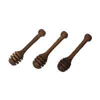 قاشق عسل مدل مینیاتوری مجموعه 3 عددی