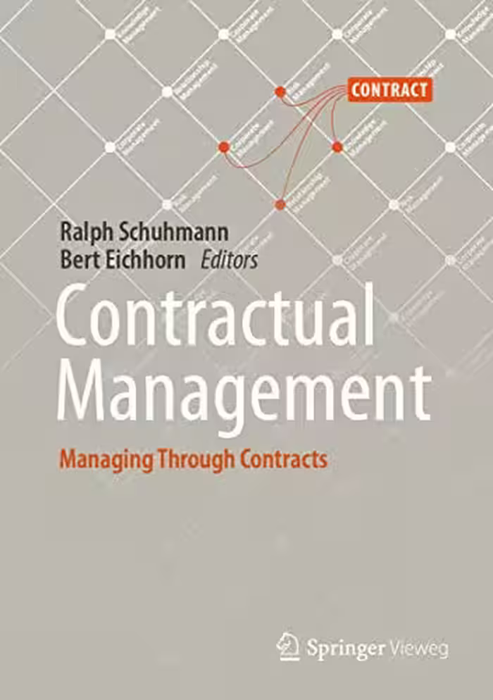 󾕇 دانلود کتاب Contractual Management - Managing Through Contracts, 2019 - دانلود کتاب های دانشگاهی