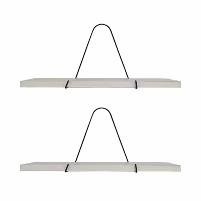شلف دیواری هوکا مدل HSH10830MDF بسته 2 عددی