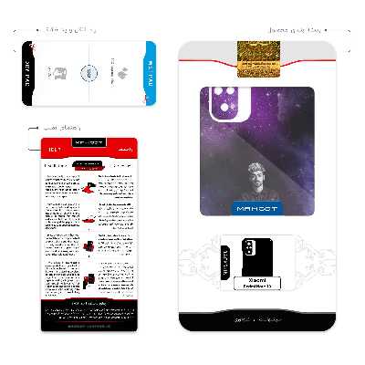 برچسب پوششی ماهوت مدل Zayn Malik مناسب برای گوشی موبایل شیائومی Redmi Note 10