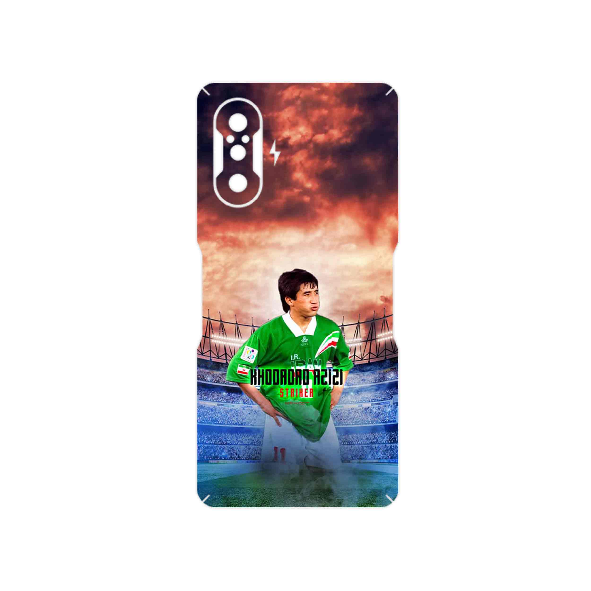 برچسب پوششی ماهوت مدل Khodadad Azizi مناسب برای گوشی موبایل شیائومی Redmi K40 Gaming