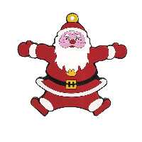 فلش مموری دایا دیتا طرح Santa مدل PC1013 ظرفیت 64 گیگابایت