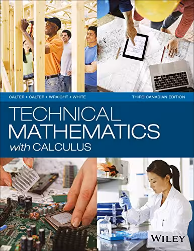 خرید و دانلود نسخه کامل کتاب Technical Mathematics with Calculus (3rd Canadian Edition) BY Calter - Pdf