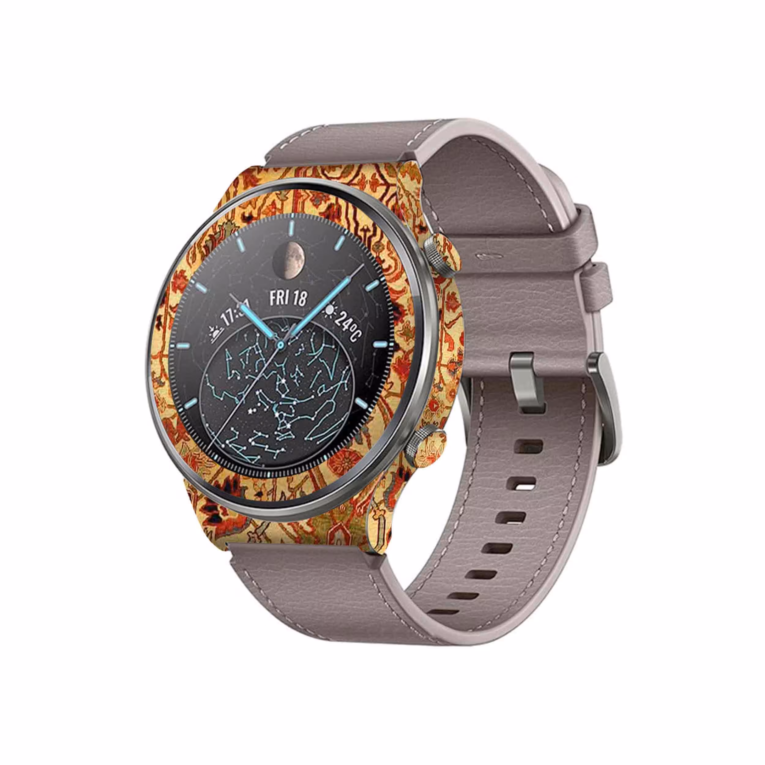 برچسب ماهوت طرح Iran Carpet2 مناسب برای ساعت هوشمند هوآوی Watch GT 2 Pro